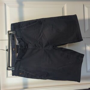 Hugo Boss slim fit navy shorts 33